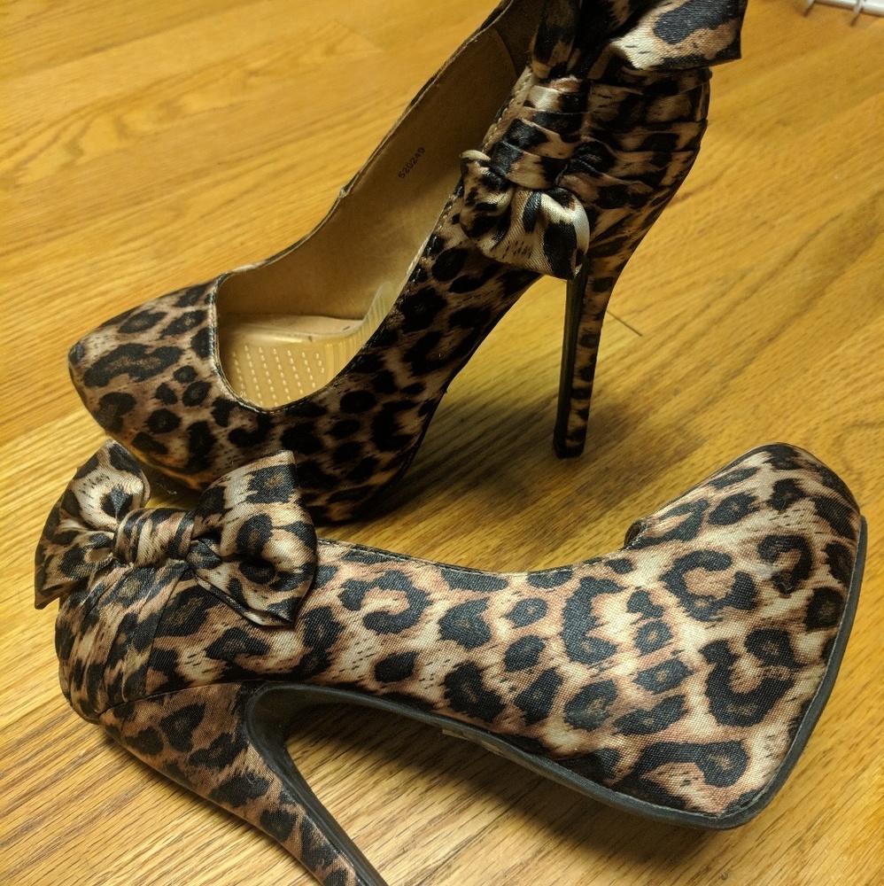 Cheetah heels
